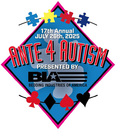 Bedding Industries of America Named $25,000 Presenting Sponsor of 17th Annual Ante4autism Event