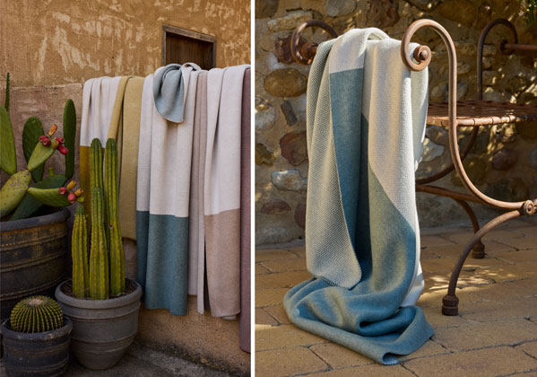 Sunbrella Introduces Signature Indoor Outdoor Performance Throw Program