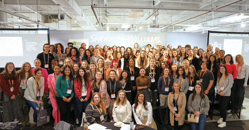 A record 140 students attended WithIt’s annual Student Mentoring Day.